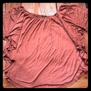 Chocolate colored top